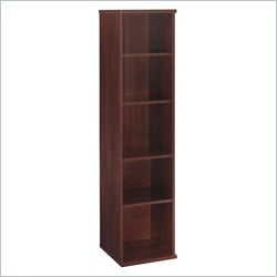   Series C Open Single 72H 4 Shelf Wood Hansen Cherry Bookcase