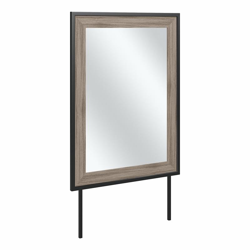 Atria Bedroom Mirror in Modern Hickory - Engineered Wood