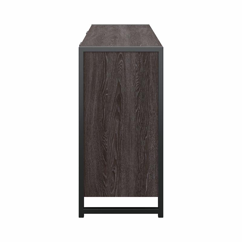 Atria 6 Drawer Dresser in Charcoal Gray - Engineered Wood