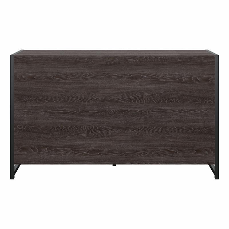 Atria 6 Drawer Dresser in Charcoal Gray - Engineered Wood