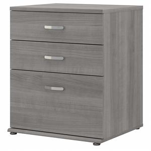 Universal Closet Organizer with Drawers in Platinum Gray - Engineered Wood