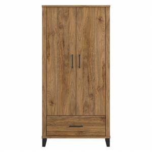 Somerset Large Armoire Cabinet in Fresh Walnut - Engineered Wood