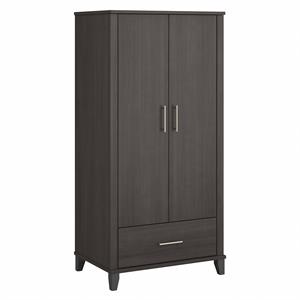 Somerset Tall Kitchen Pantry Cabinet in Storm Gray - Engineered Wood