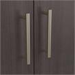 Somerset Tall Entryway Cabinet with Doors in Storm Gray - Engineered Wood