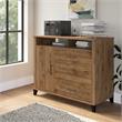 Somerset Office Storage Credenza in Fresh Walnut - Engineered Wood