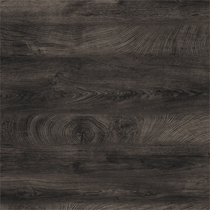Key West Writing Desk with Storage Set in Dark Gray Hickory - Engineered Wood