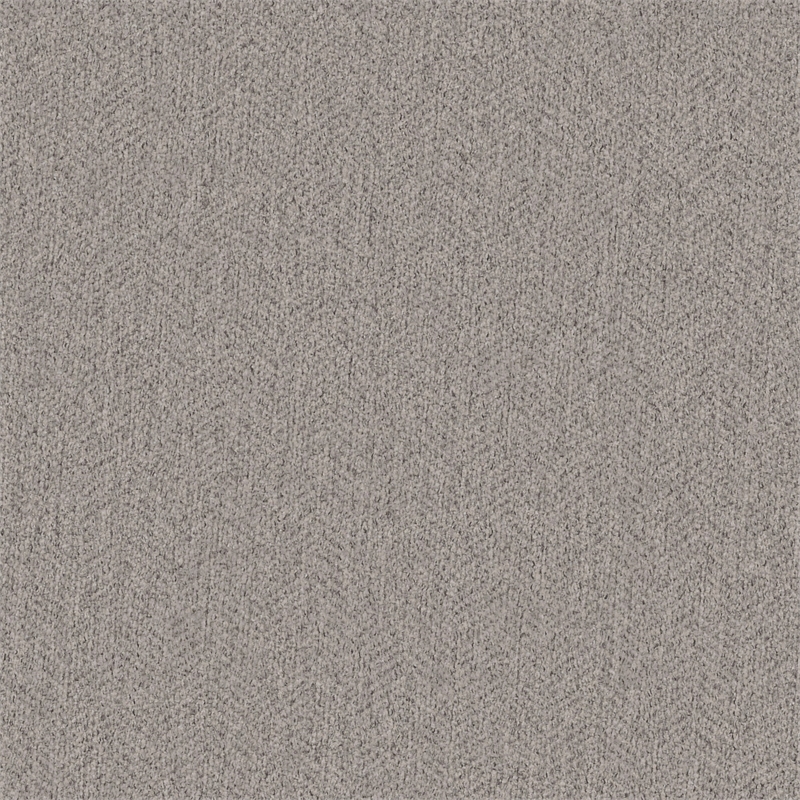 Coventry Accent Chair with Ottoman Set in Beige Herringbone Fabric