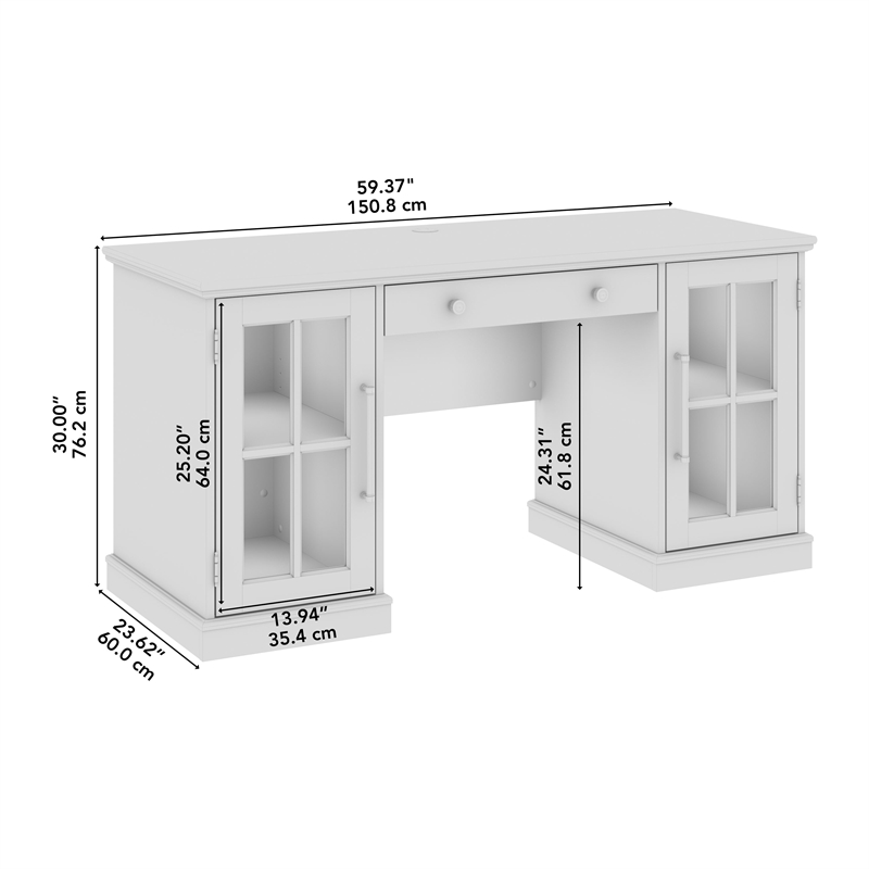 Westbrook 60W Computer Desk with Keyboard Tray by Bush Furniture