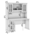 Westbrook 60W Computer Desk with Hutch by Bush Furniture