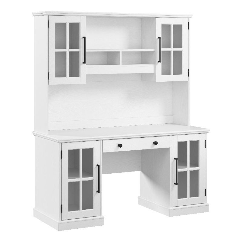 Bush Westbrook 60W Computer Desk with Hutch and Storage - Engineered Wood