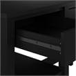 Broadview 60W L Shaped Computer Desk with Storage and Organizer in Classic Black