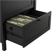 Mayfield 2 Drawer Lateral File Cabinet in Vintage Black and Reclaimed Pine