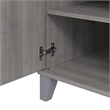 Somerset 54W Office Desk with Drawer and Storage Cabinet - Engineered Wood