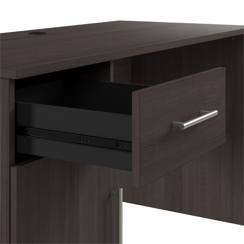 Somerset 54W Office Desk with Drawer and Storage Cabinet - Engineered Wood