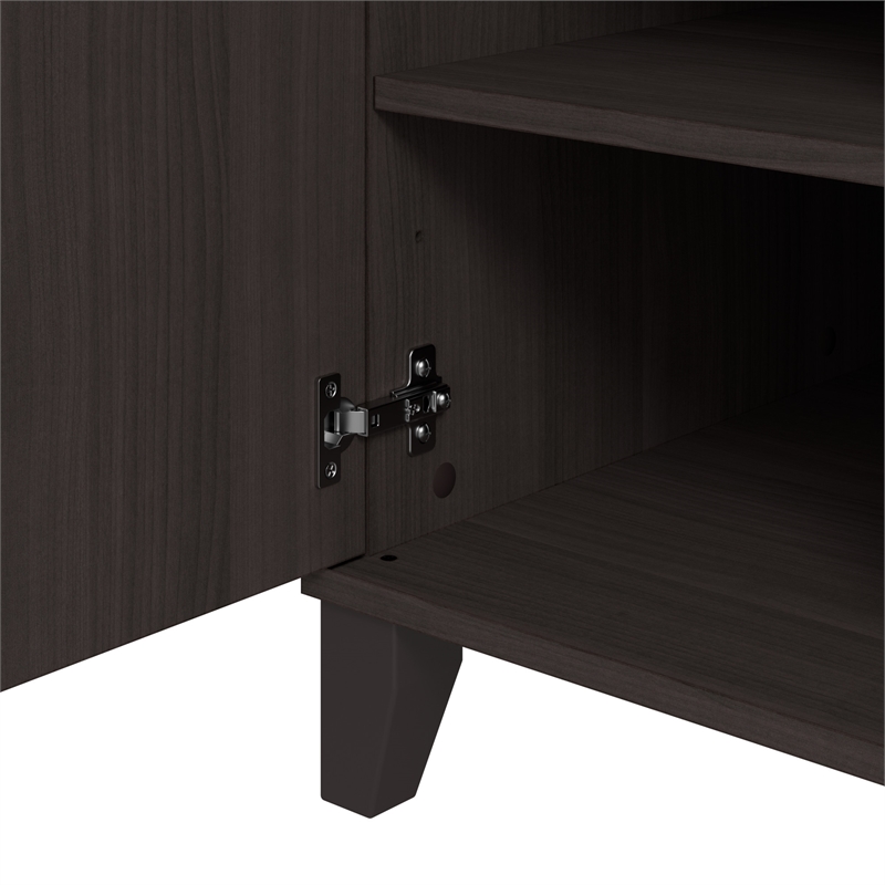 Somerset 54W Office Desk with Drawer and Storage Cabinet - Engineered Wood