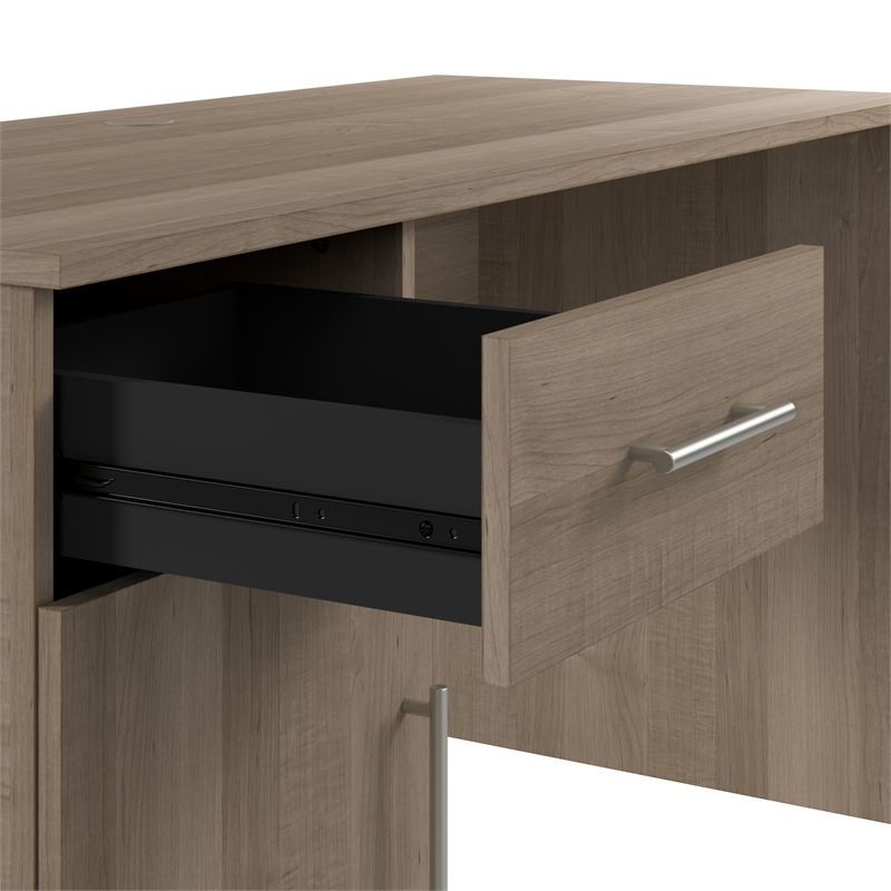 Somerset 54W Office Desk with Drawer and Storage Cabinet - Engineered Wood