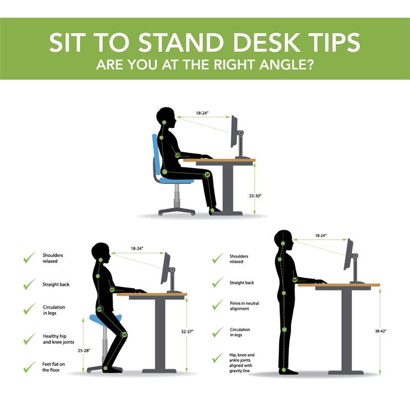 Bush Furniture Energize 55W x 24D Electric Height Adjustable Desk in Maple