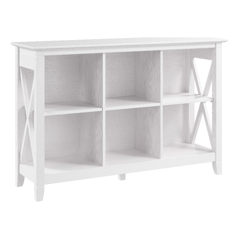 Key West 6 Cube Bookcase in Pure White Oak - Engineered Wood