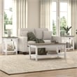 Mayfield Farmhouse Coffee Table with End Tables - Engineered Wood