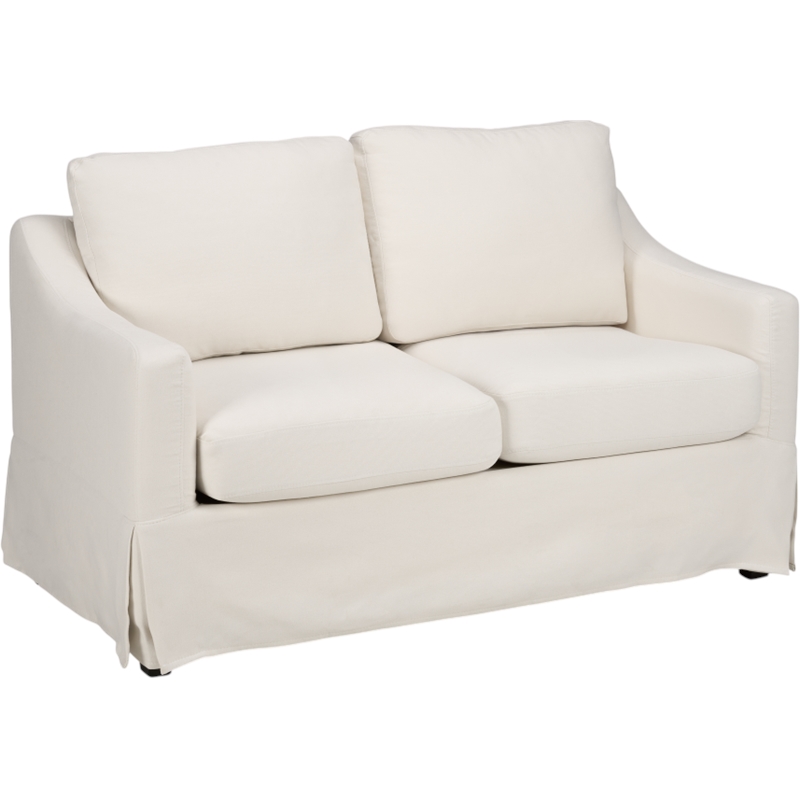 Bush Home Harper Slipcover for Bush Home Harper 57W Loveseat in Sand Fabric