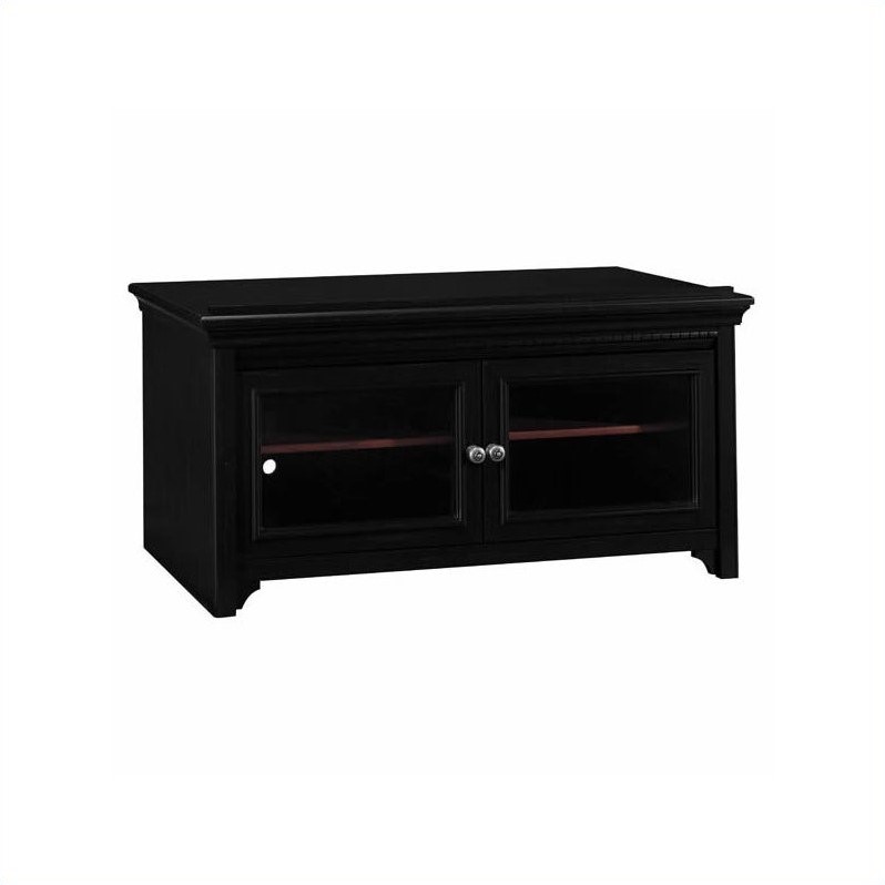 Bush Stanford Television Antique Black TV Stand 042976539368  