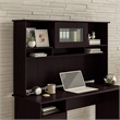 Cabot Hutch with Lifting Door in Espresso Oak - Engineered Wood