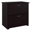 Cabot 2 Drawer Lateral File Cabinet in Chocolate Espresso Oak - Engineered Wood
