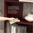 Cabot Tall 5 Shelf Bookcase in Harvest Cherry - Engineered Wood