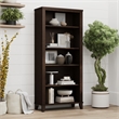 Somerset Tall 5 Shelf Bookcase in Mocha Cherry - Engineered Wood