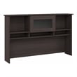Cabot Hutch for Corner Desk or L Desk in Heather Gray - Engineered Wood