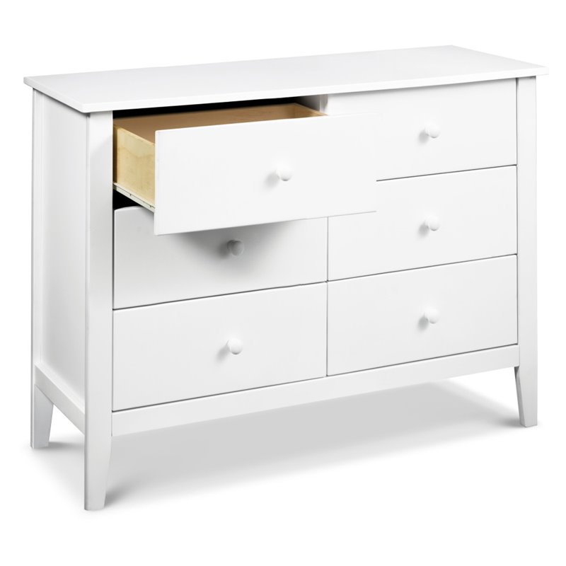 Carter's By DaVinci Morgan 6-Drawer Double Dresser in White