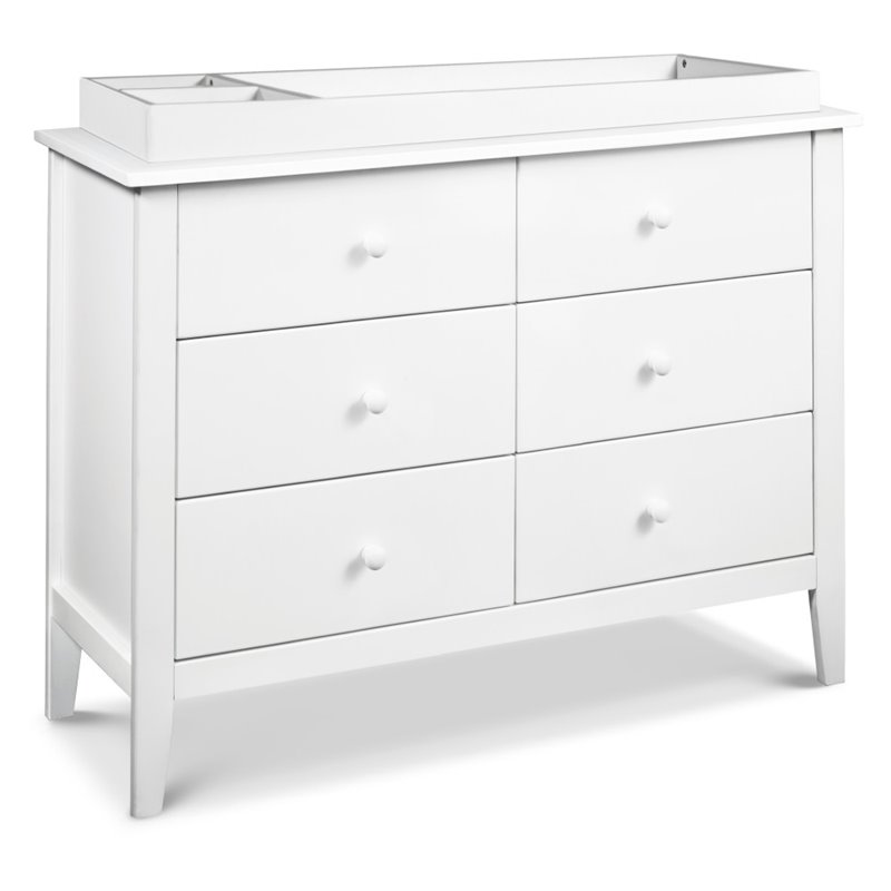 Carter's By DaVinci Morgan 6-Drawer Double Dresser in White