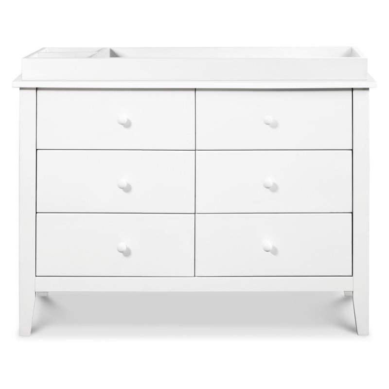 Carter's By DaVinci Morgan 6-Drawer Double Dresser in White