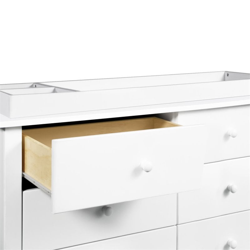 Carter's By DaVinci Morgan 6-Drawer Double Dresser in White