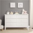 Carter's By DaVinci Morgan 6-Drawer Double Dresser in White