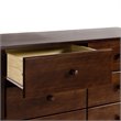 Carter's By DaVinci Morgan 6 Drawer Wood Double Dresser in Espresso