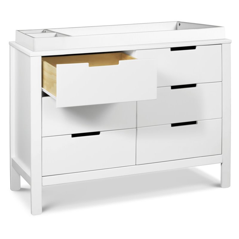 Carter's By DaVinci Colby 6-Drawer Double Dresser in White