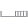 Carter's By DaVinci Colby Pine Wood Toddler Rail in Gray