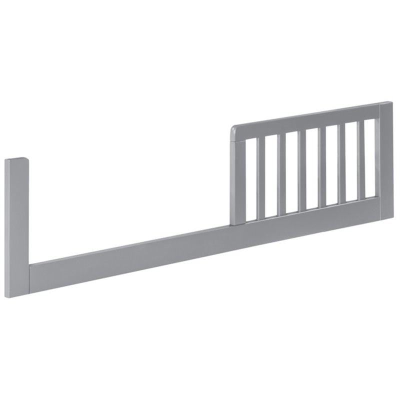 Carter's By DaVinci Colby Pine Wood Toddler Rail in Gray