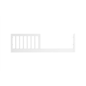 Carter's By DaVinci Hayley Pine Solid Wood Toddler Convertible Bed Rail in White