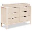 Carter's By DaVinci Colby 6-Drawer Wood Double Dresser in Washed Natural