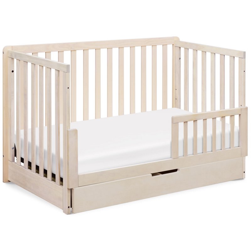 Carter's By DaVinci Colby 4-in-1 Convertible Crib with Trundle in Washed Natural
