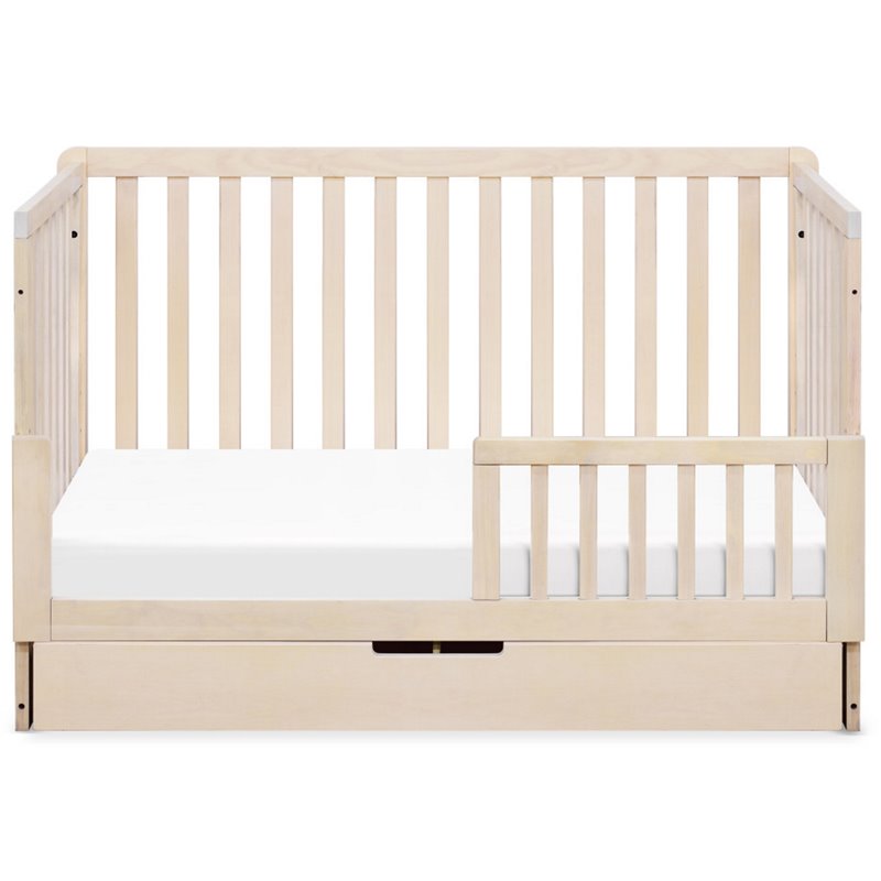 Carter's By DaVinci Colby 4-in-1 Convertible Crib with Trundle in Washed Natural