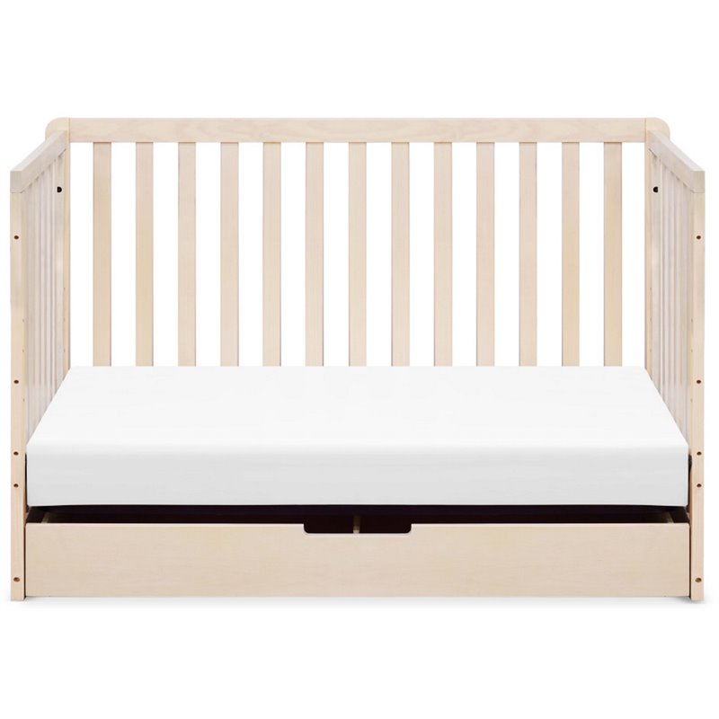 Carter's By DaVinci Colby 4-in-1 Convertible Crib with Trundle in Washed Natural