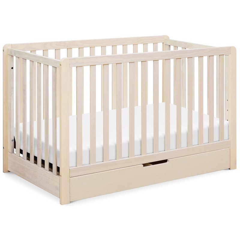 Carter's By DaVinci Colby 4-in-1 Convertible Crib with Trundle in Washed Natural