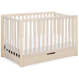 Carter's By DaVinci Colby 4-in-1 Convertible Crib with Trundle in Washed Natural