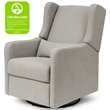 Carter's By DaVinci Arlo Recliner and Swivel Glider in Performance Gray Linen
