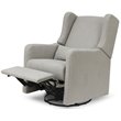 Carter's By DaVinci Arlo Recliner and Swivel Glider in Performance Gray Linen