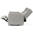 Carter's By DaVinci Arlo Recliner and Swivel Glider in Performance Gray Linen