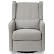 Carter's By DaVinci Arlo Recliner and Swivel Glider in Performance Gray Linen